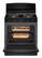 Alt View 2. Amana - 5.0 Cu. Ft. Freestanding Single Oven Gas Range with Easy-Clean Glass Door - Black.