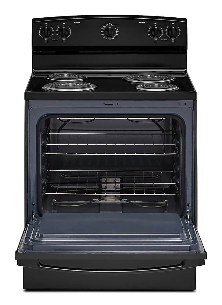 Amana 4.8 Cu. Ft. Freestanding Single Oven Electric Range With Easy 