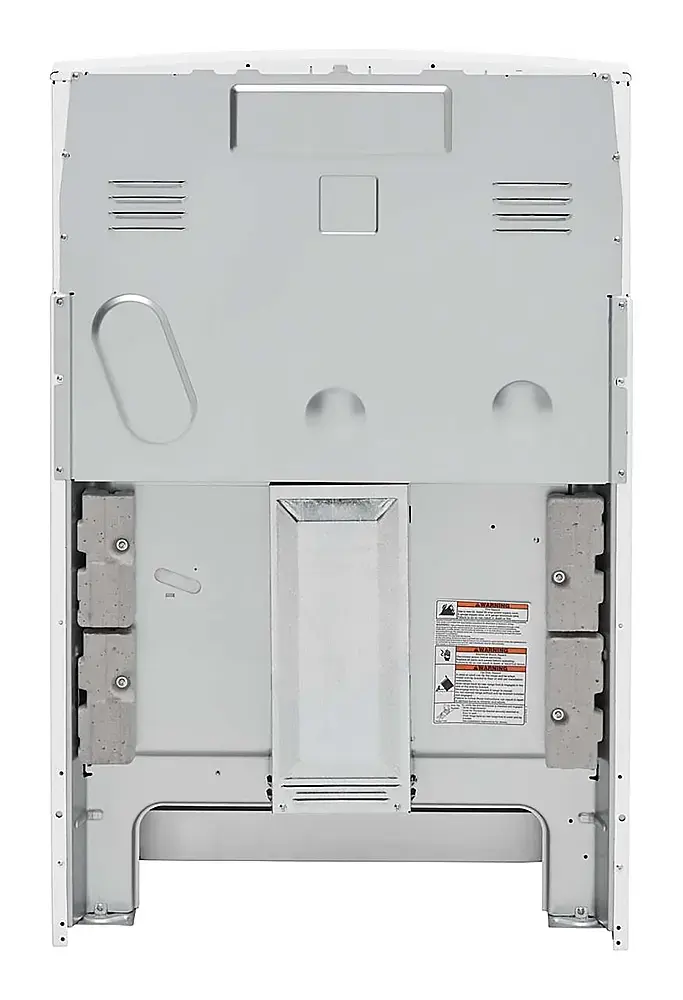 Alt View 14. Amana - 4.8 Cu. Ft. Freestanding Single Oven Electric Range with Easy-Clean Glass Door - White.