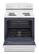 Alt View 1. Amana - 4.8 Cu. Ft. Freestanding Single Oven Electric Range with Easy-Clean Glass Door - White.