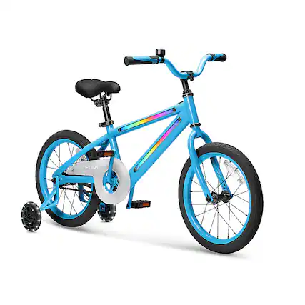 Front. Jetson - 16" Light Rider Kids' Light-up Bike - Blue.