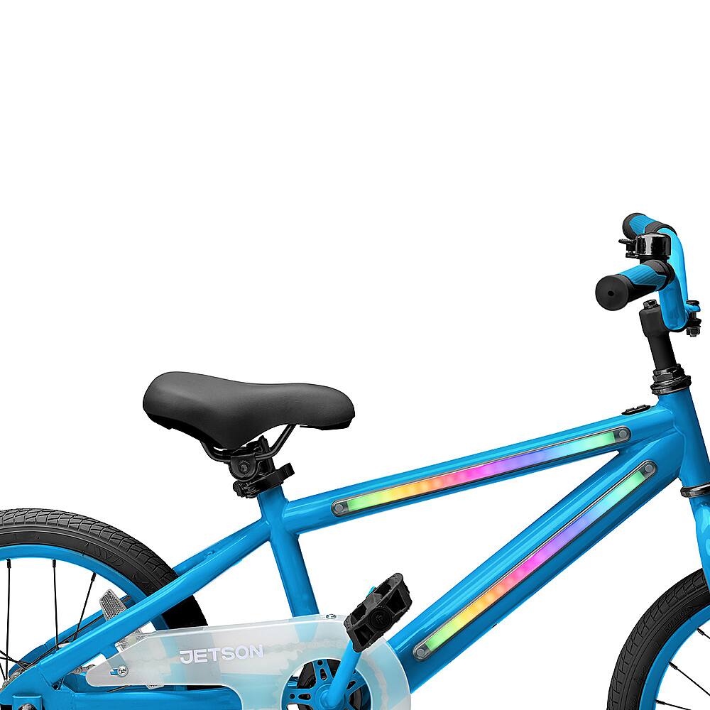 Alt View 12. Jetson - 16" Light Rider Kids' Light-up Bike - Blue.