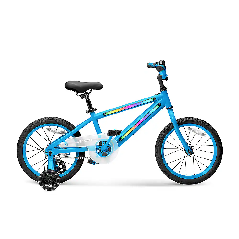 Alt View 13. Jetson - 16" Light Rider Kids' Light-up Bike - Blue.