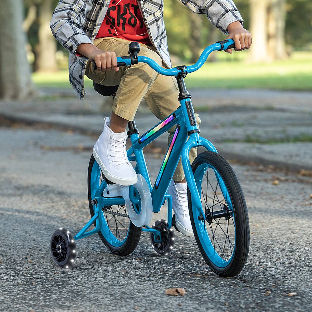 Alt View 15. Jetson - 16" Light Rider Kids' Light-up Bike - Blue.