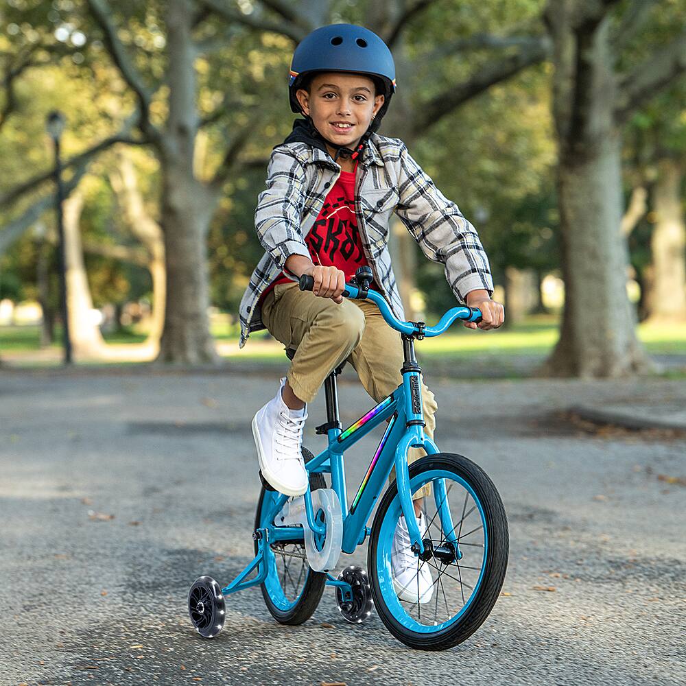 Alt View 16. Jetson - 16" Light Rider Kids' Light-up Bike - Blue.