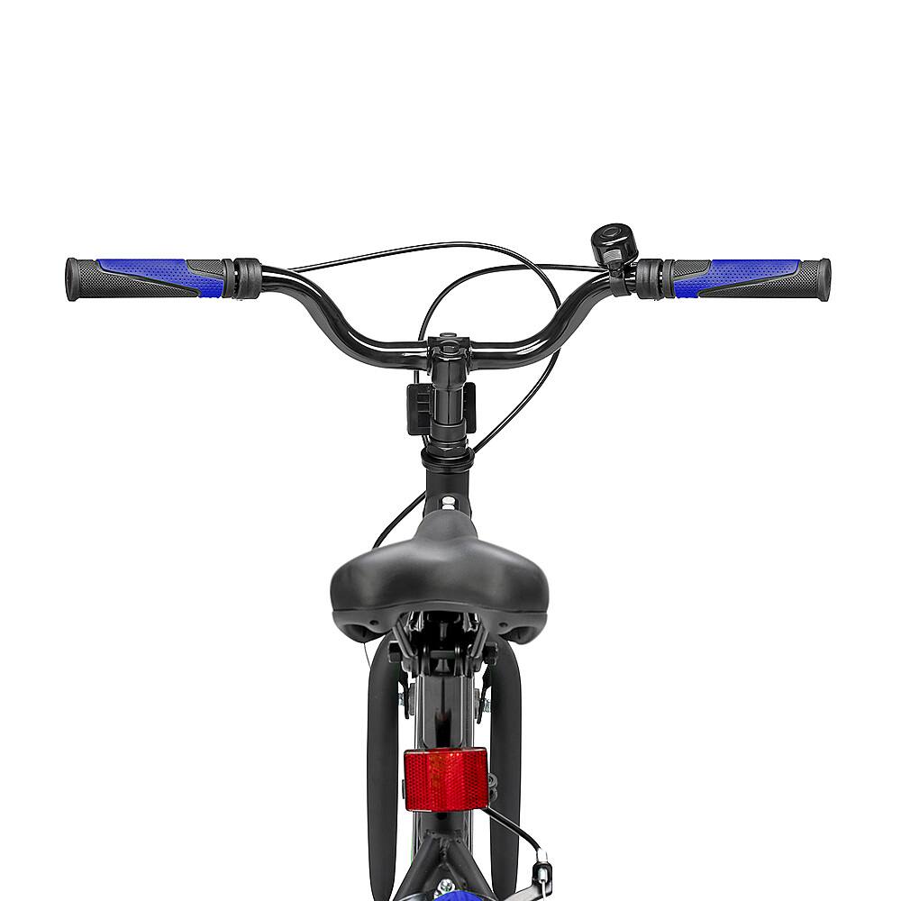 Angle. Jetson - 20" Light Rider Kids' Light-up Bike - Black/Blue.
