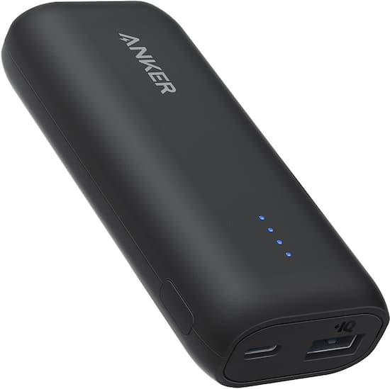 Anker 321 Power Bank 5000mAh 12W 2 Port Black A1112H11 1