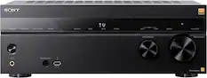 Front. Sony - STRAZ1000ES Premium ES 7.2 CH 8K A/V Receiver - Black.