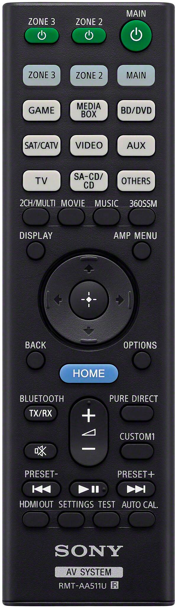 Alt View 13. Sony - STRAZ1000ES Premium ES 7.2 CH 8K A/V Receiver - Black.