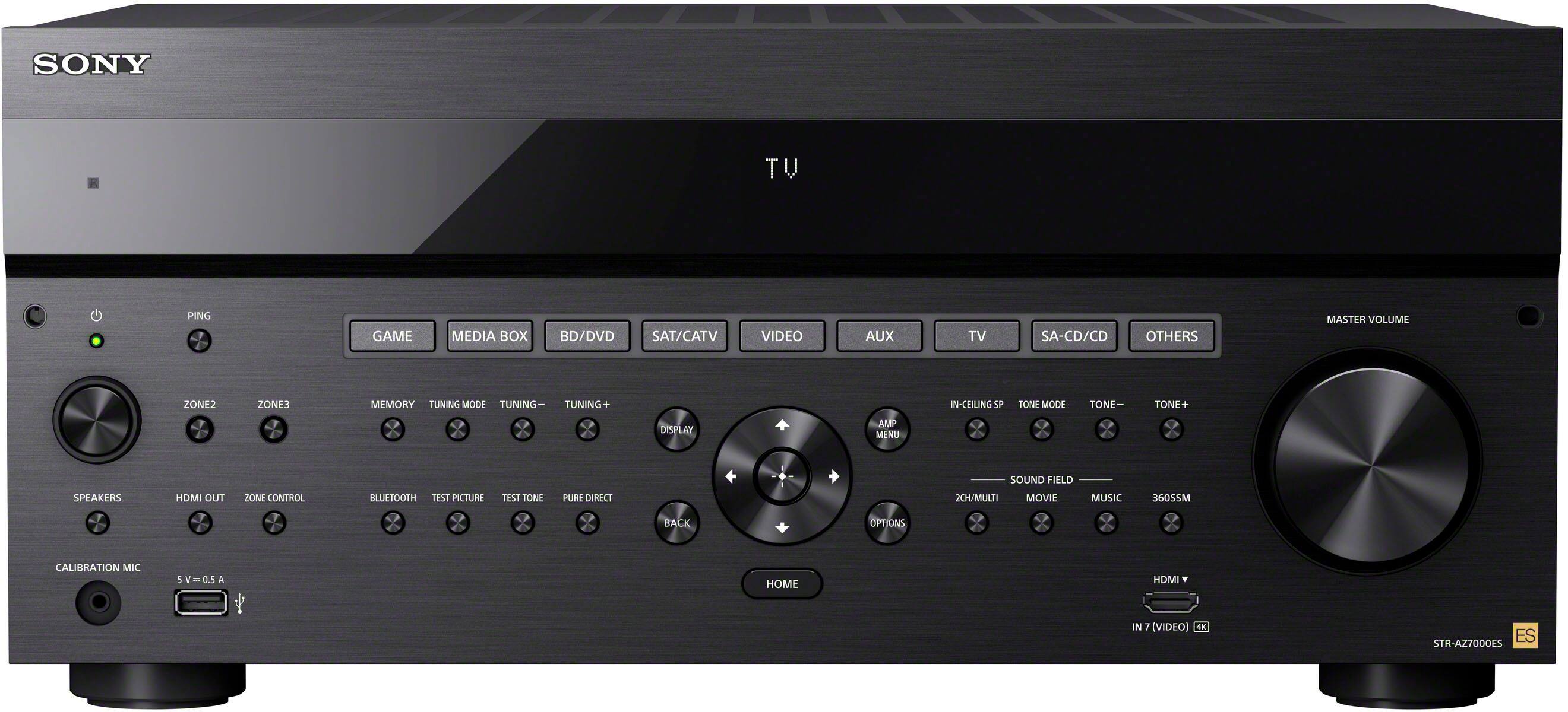 Alt View 11. Sony - STRAZ7000ES Premium ES 13.2 CH 8K A/V Receiver - Black.