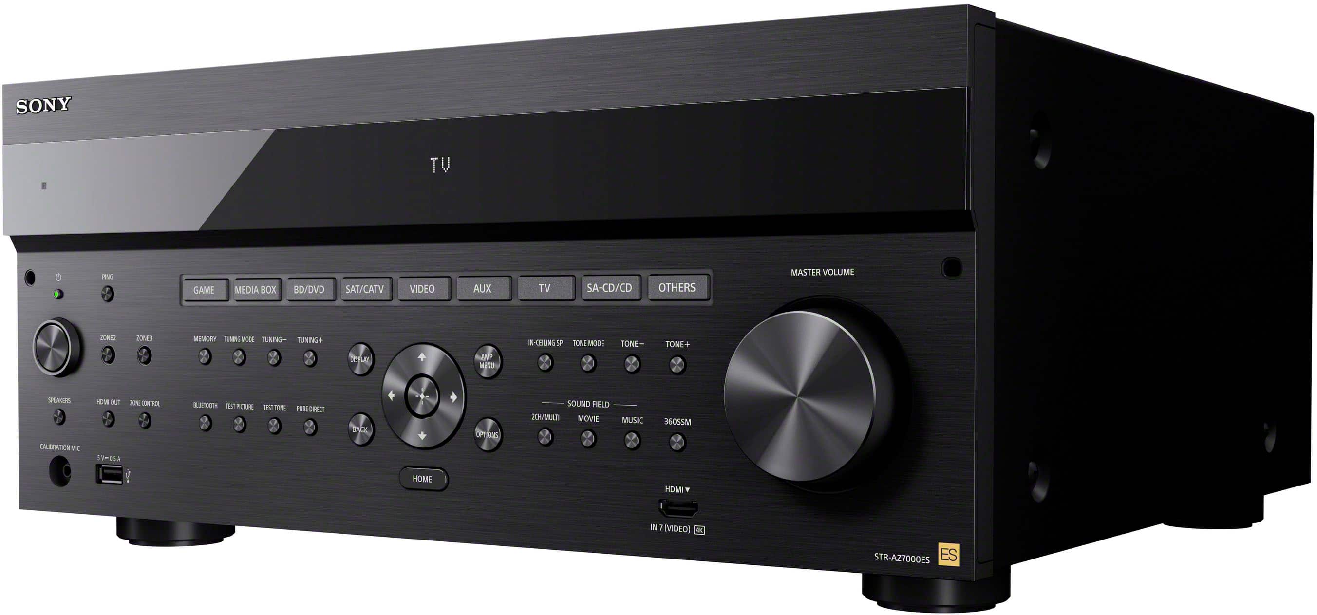 Alt View 12. Sony - STRAZ7000ES Premium ES 13.2 CH 8K A/V Receiver - Black.
