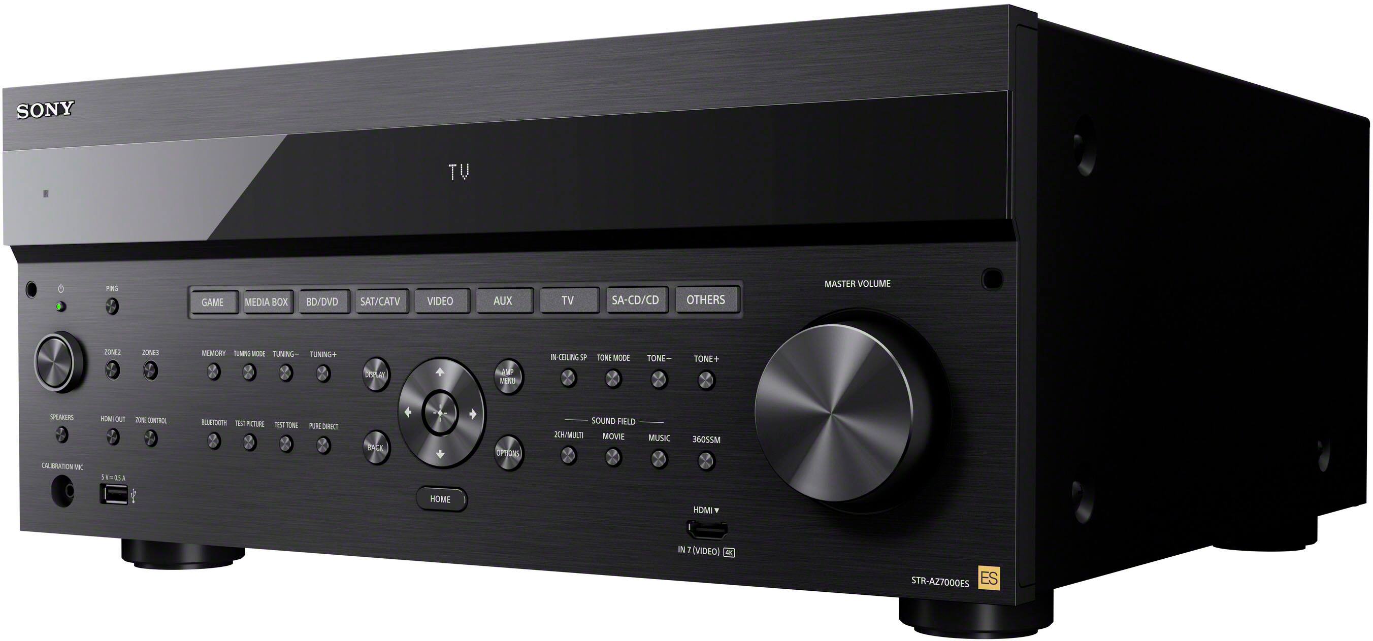 Alt View 12. Sony - STRAZ7000ES Premium ES 13.2 CH 8K A/V Receiver - Black.