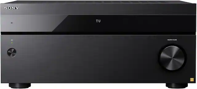 Front. Sony - STRAZ7000ES Premium ES 13.2 CH 8K A/V Receiver - Black.