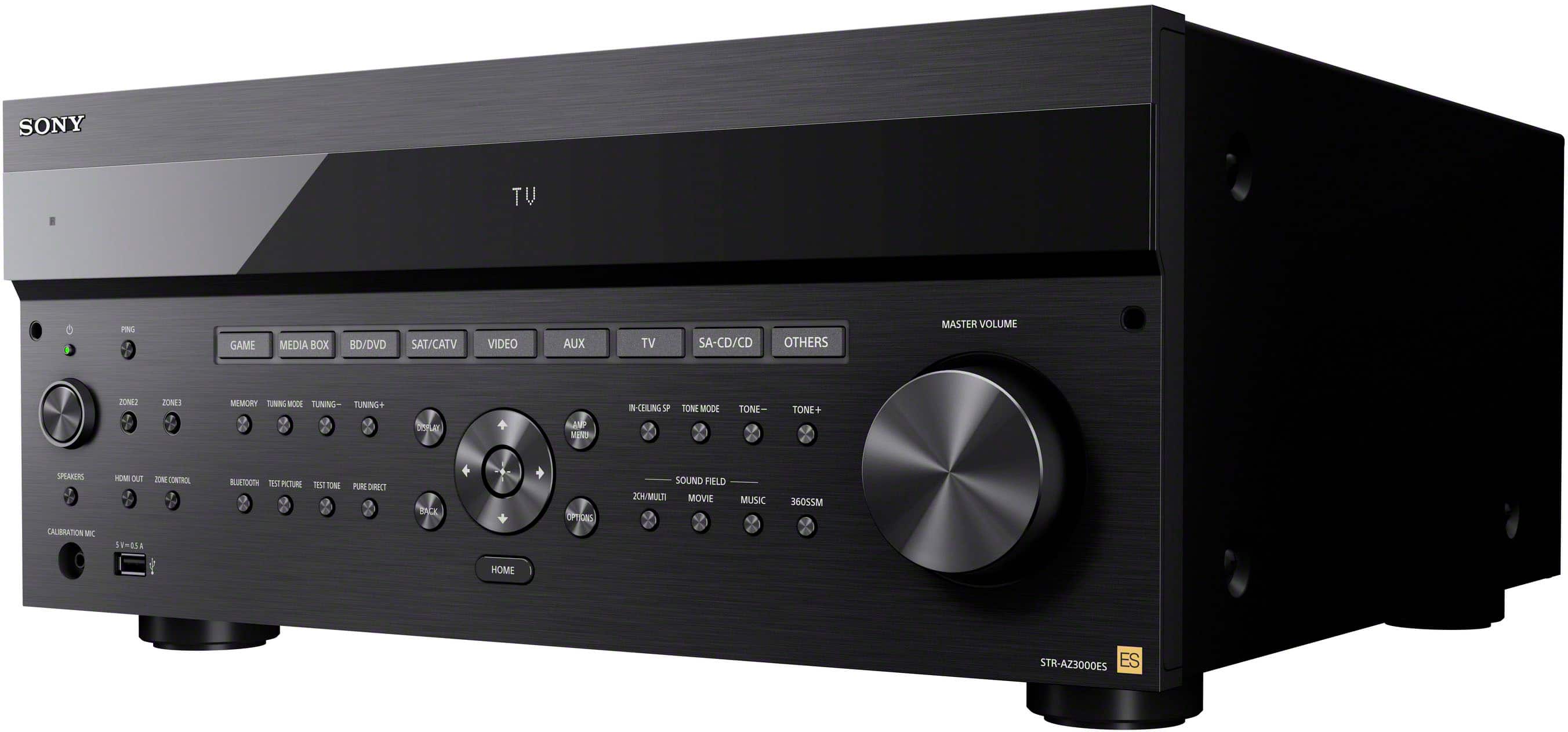 Alt View 11. Sony - STRAZ3000ES Premium ES 9.2 CH 8K A/V Receiver - Black.