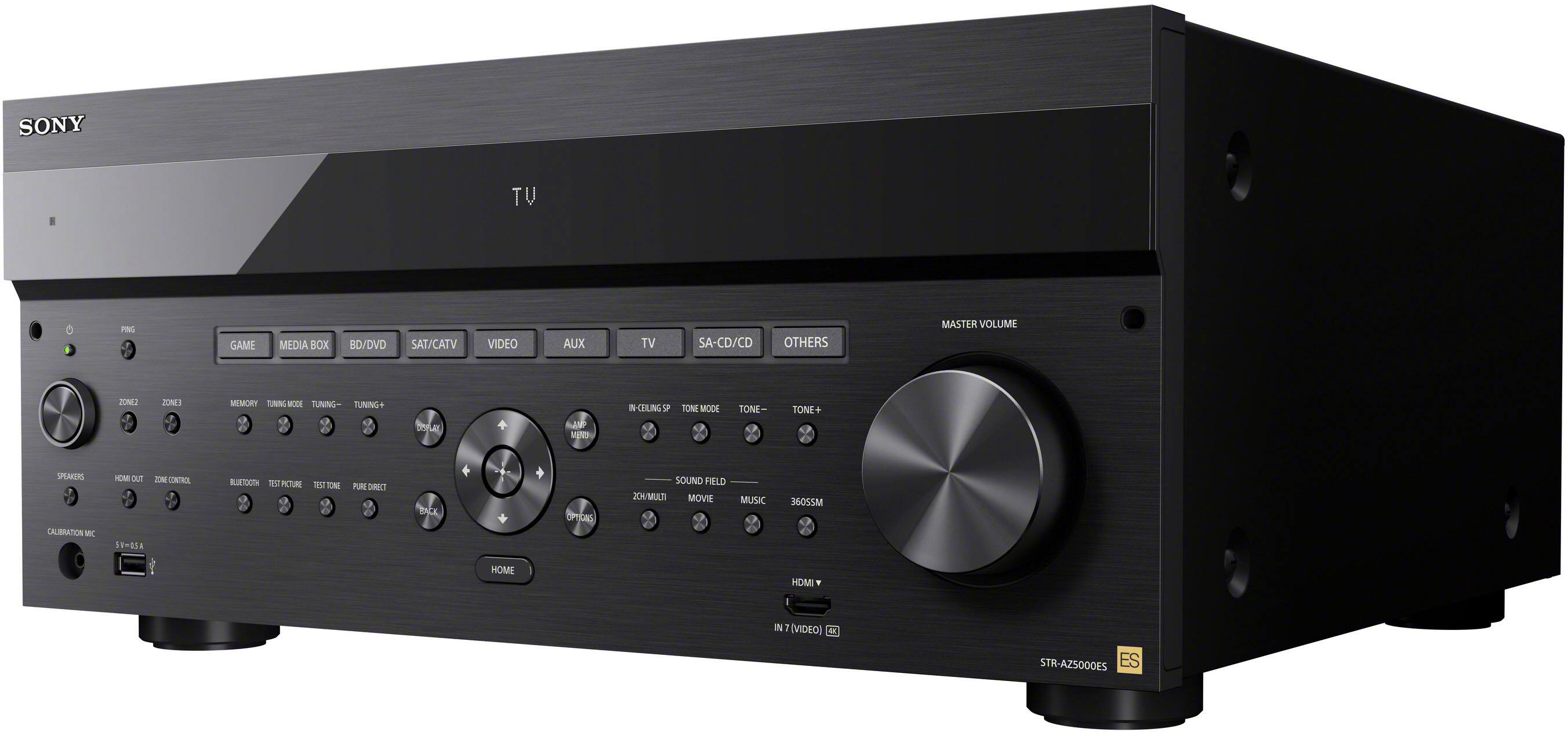 Alt View 12. Sony - STRAZ5000ES Premium ES 11.2 CH 8K A/V Receiver - Black.