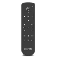 Function 101 - Button Remote for Apple TV Bluetooth - Black - Front_Zoom