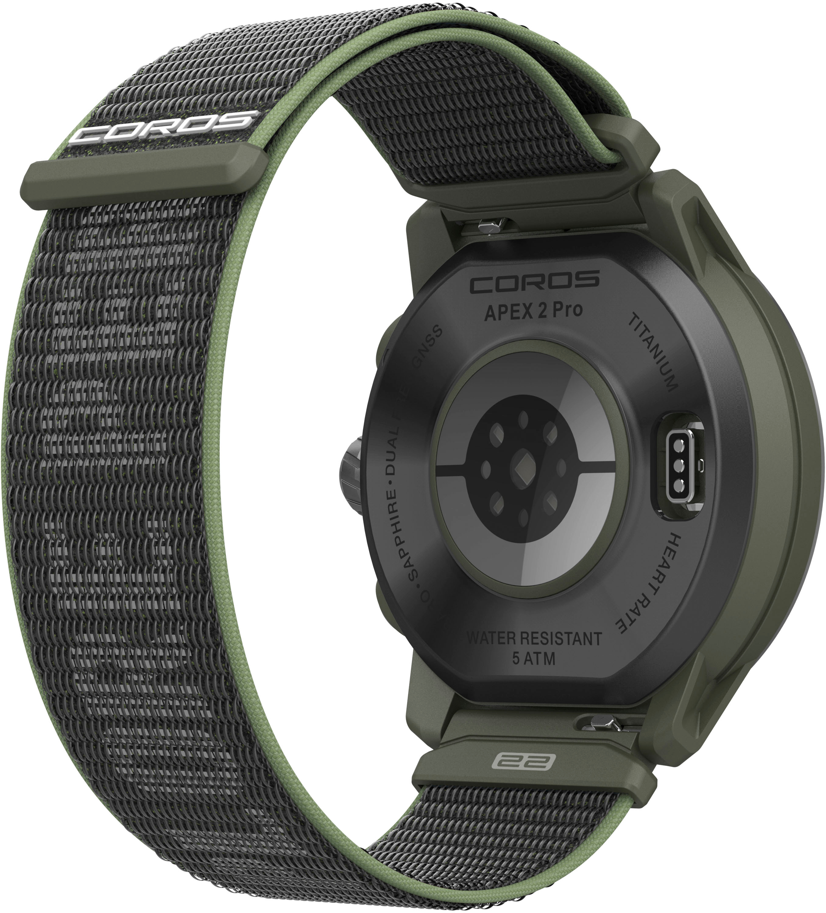COROS APEX 2 Pro GPS Outdoor Watch, 1.3 Sapphire Screen, 24 Days