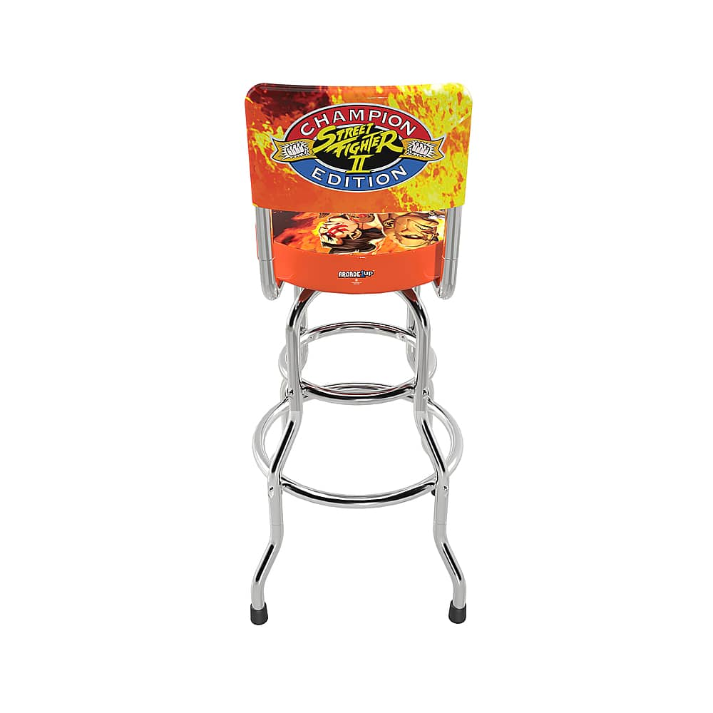 Arcade1Up – Streetfighter Swivel Upholstery High Back Stool – Multi Sansujyuku sansujyuku.com