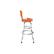 Alt View 14. Arcade1Up - Streetfighter Swivel Upholstery High Back Stool - Multi.