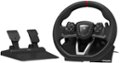 Front. Hori - Racing Wheel Apex for PS5, PS4, and PC - Black.