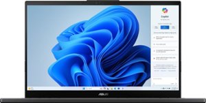 ASUS - Vivobook Pro 15 OLED Laptop - Intel Core Ultra 9 - NVIDIA RTX3050 6GB with 24GB Memory - 2TB SSD - Earl Gray - Front_Zoom