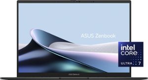 ASUS - Zenbook 14 OLED 14” WUXGA Touch Laptop, Intel Core Ultra 7 - Intel Evo Edition - 16GB Memory - 1TB SSD - Jasper Gray - Front_Zoom
