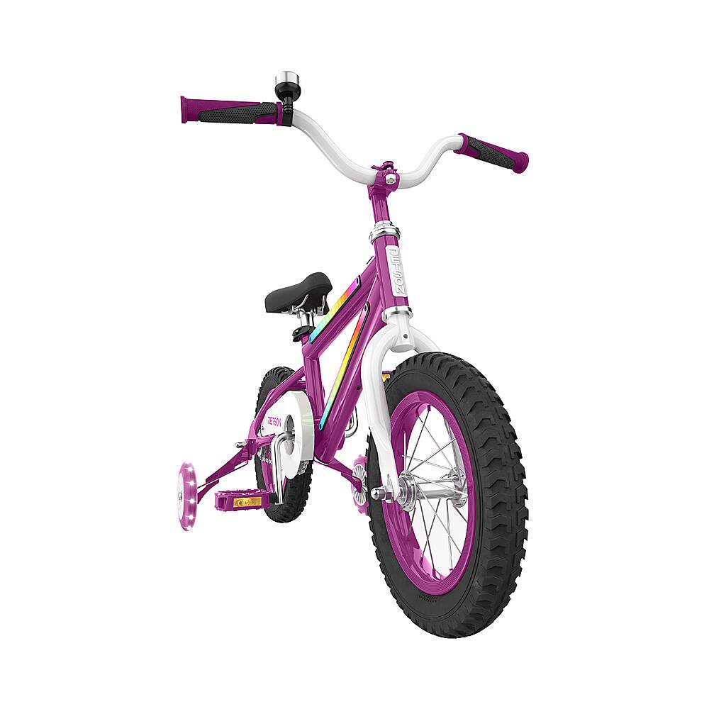 Alt View 12. Jetson - 12" Light Rider Kids' Light-up Bike - Purple.