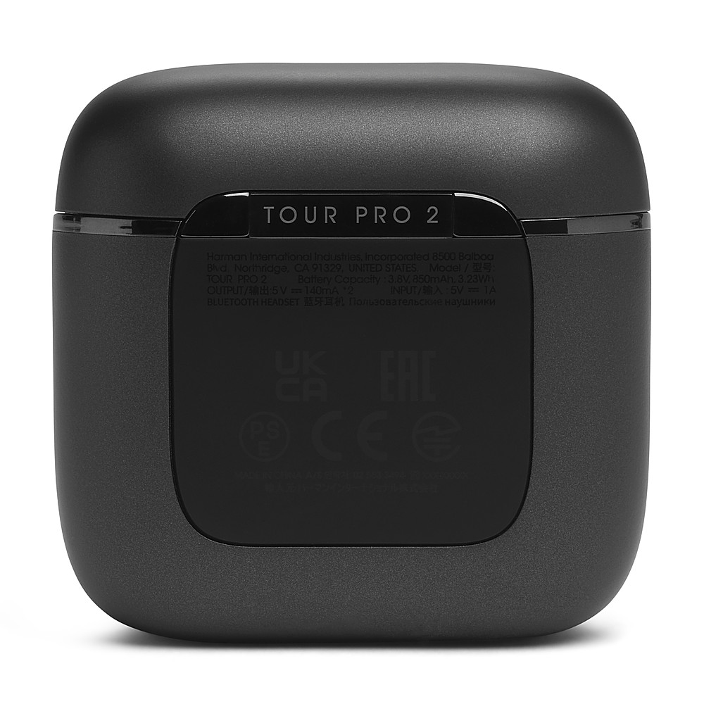 JBL Tour Pro 2 Noise Cancelling True Wireless Earbuds with Smart Case  (Black) 50036396882