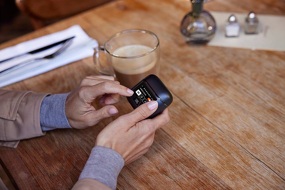 Alt View 21. JBL - Tour Pro 2 True Wireless Noise Cancelling Earbuds - Black.