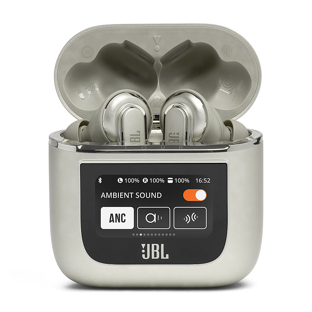 Best Buy: JBL Tour Pro 2 True Wireless Noise Cancelling Earbuds Black  JBLTOURPRO2CPGAM