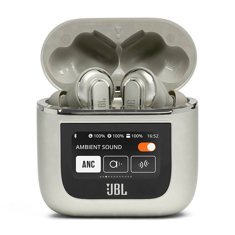 Alt View 13. JBL - Tour Pro 2 True Wireless Noise Cancelling Earbuds - Black.
