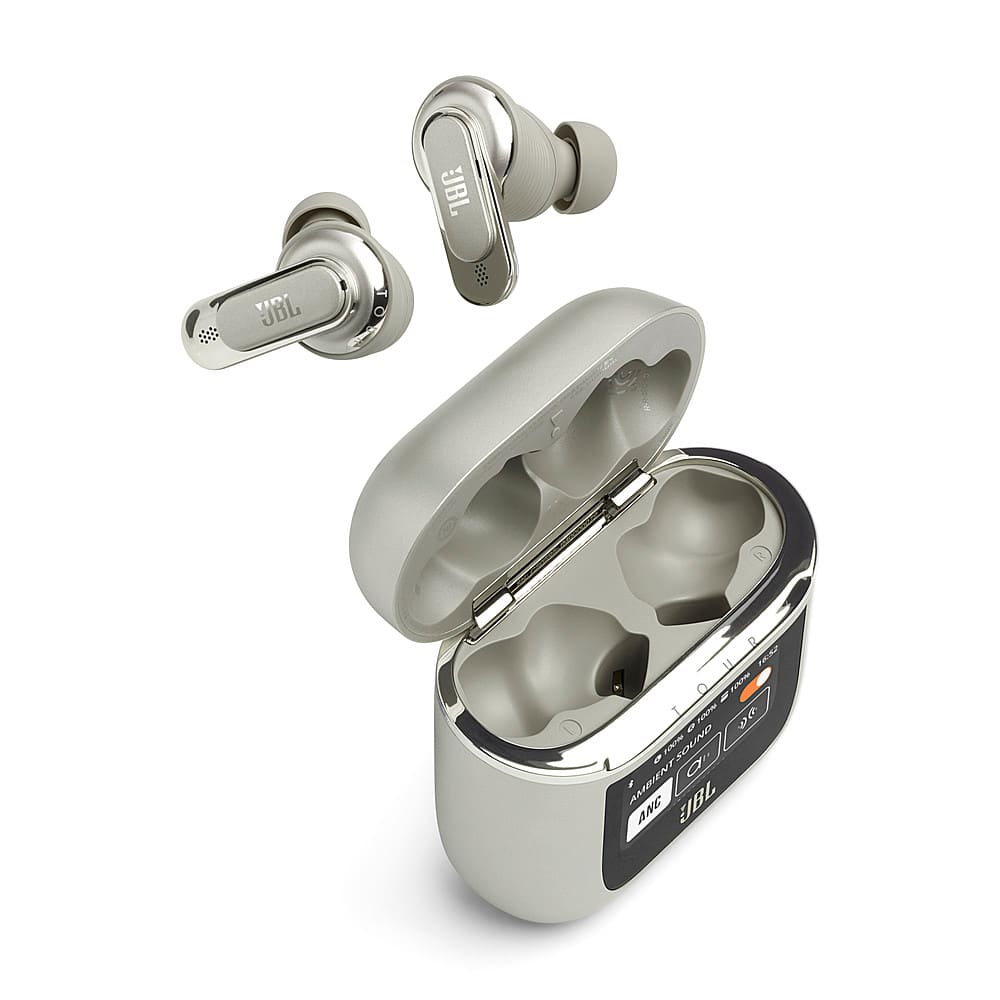 Best Buy: JBL Tour Pro 2 True Wireless Noise Cancelling Earbuds 