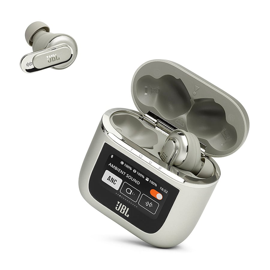 JBL Tour Pro 2 True Wireless Noise Cancelling Earbuds Champagne JBL Tour Pro 2 True Wireless Noise Cancelling Earbuds Champagne