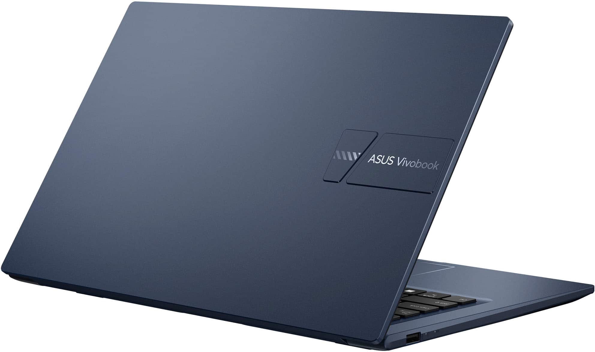 Alt View 3. ASUS - Vivobook 14" Laptop - Intel Core i3-1215U with 8GB Memory - 128GB SSD - Quiet Blue.