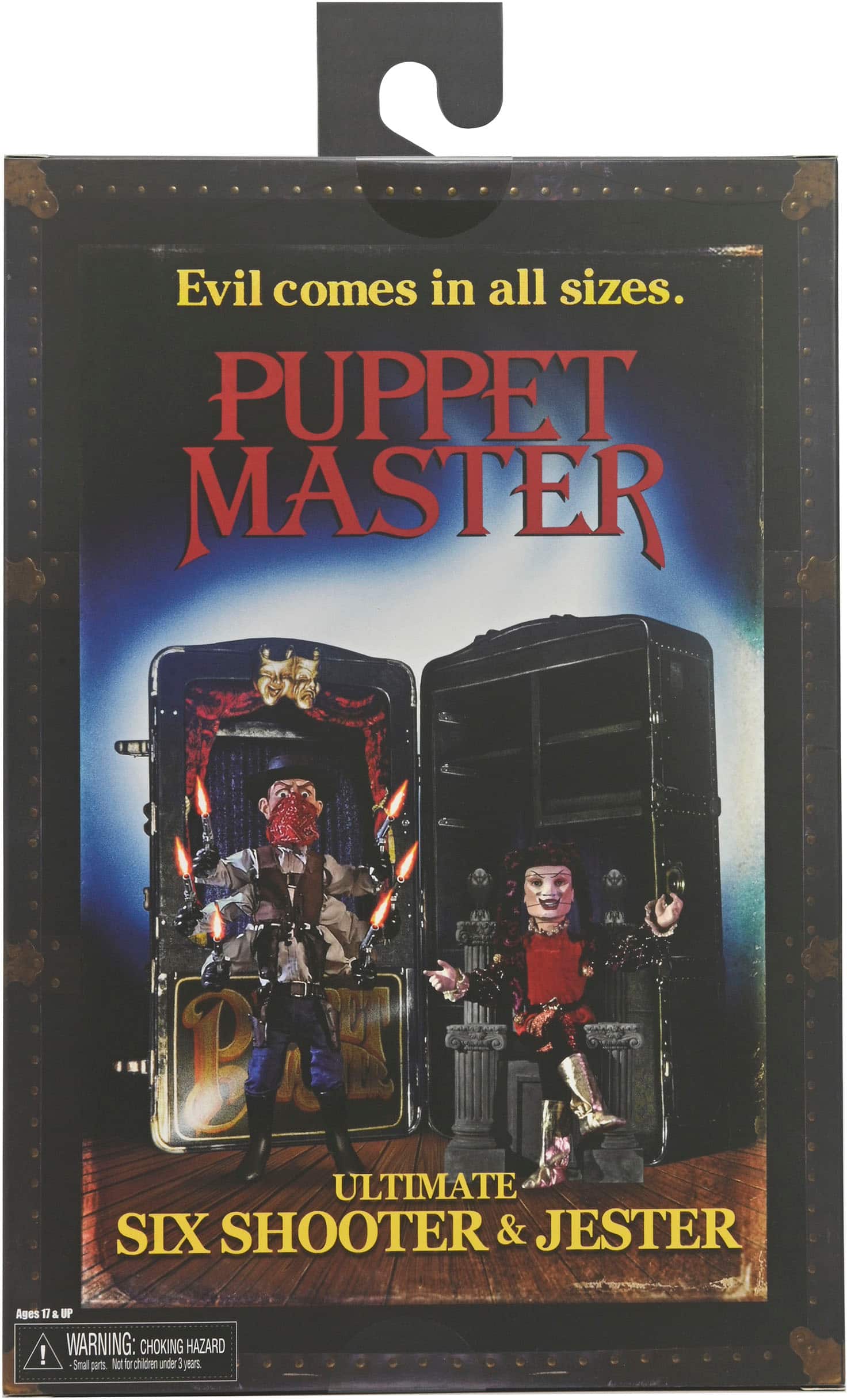 Alt View 12. NECA - Puppet Master 7" Scale Action Figure - Ultimate Six-Shooter & Jester.