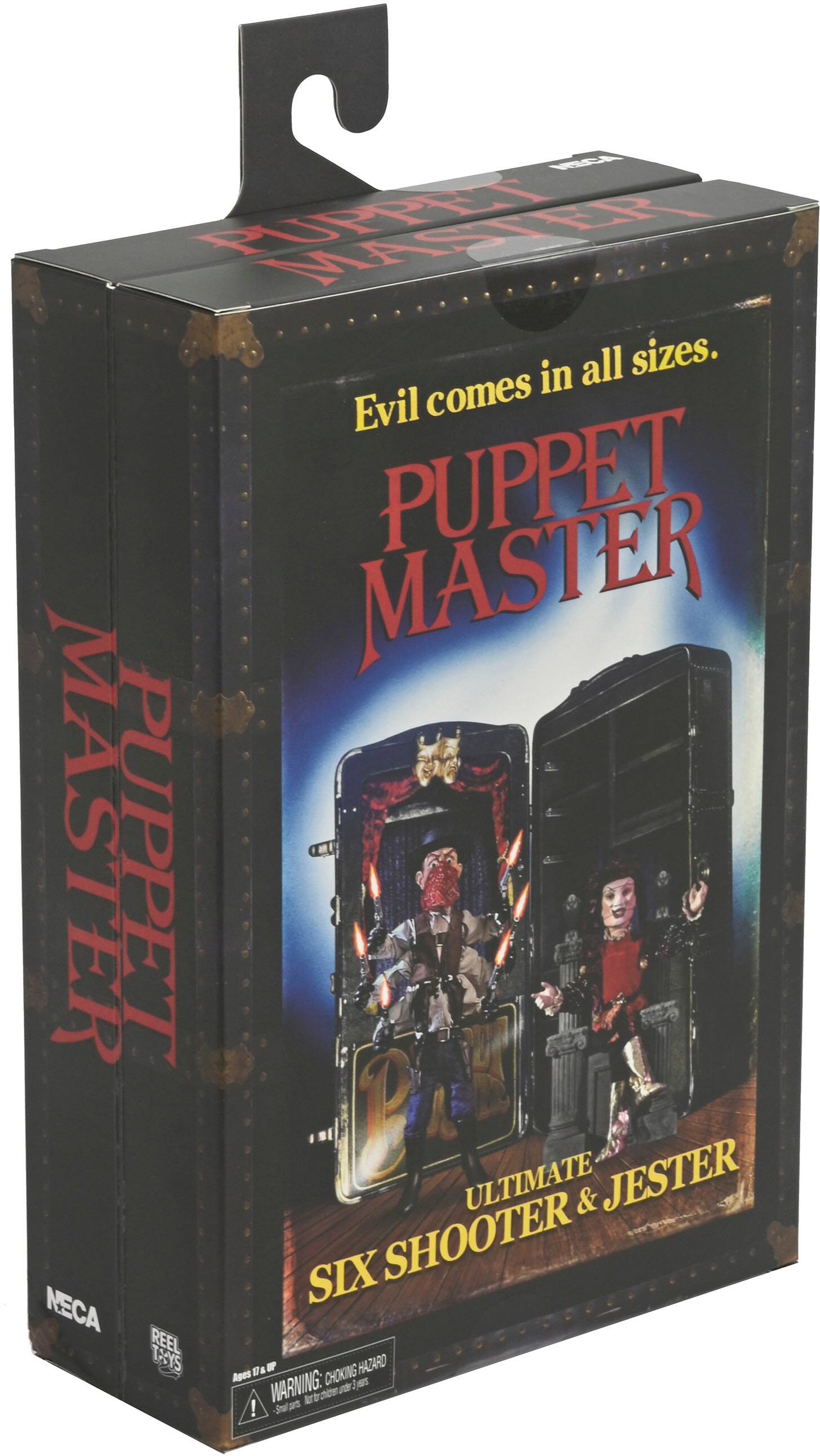 Alt View 15. NECA - Puppet Master 7" Scale Action Figure - Ultimate Six-Shooter & Jester.