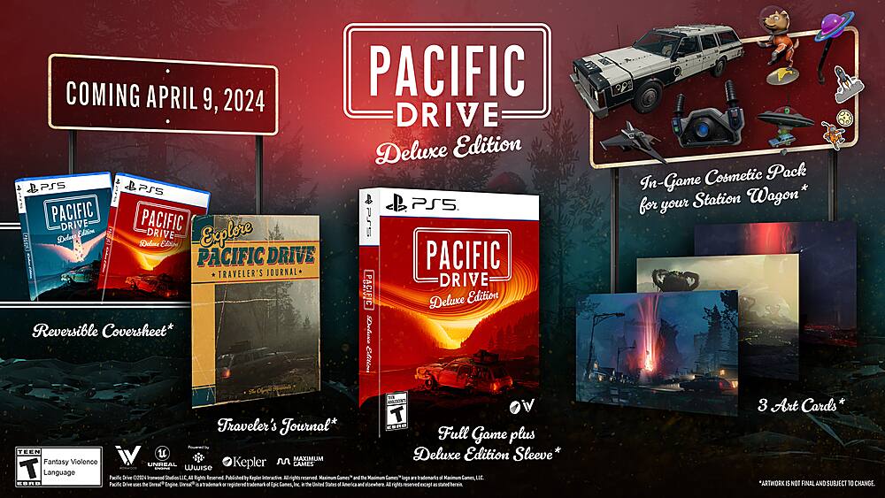 Angle. Maximum Games - Pacific Drive.