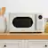 Alt View 15. Insignia™ - .7 Cu. Ft. Retro Compact Microwave - Cream.