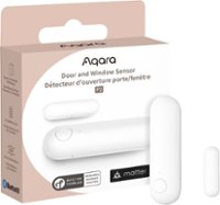 Aqara - P2 Door and Window Sensor- Matter Natively Support, Need Matter Border Router, Remote Alarm and Local Automation - White - Front_Zoom