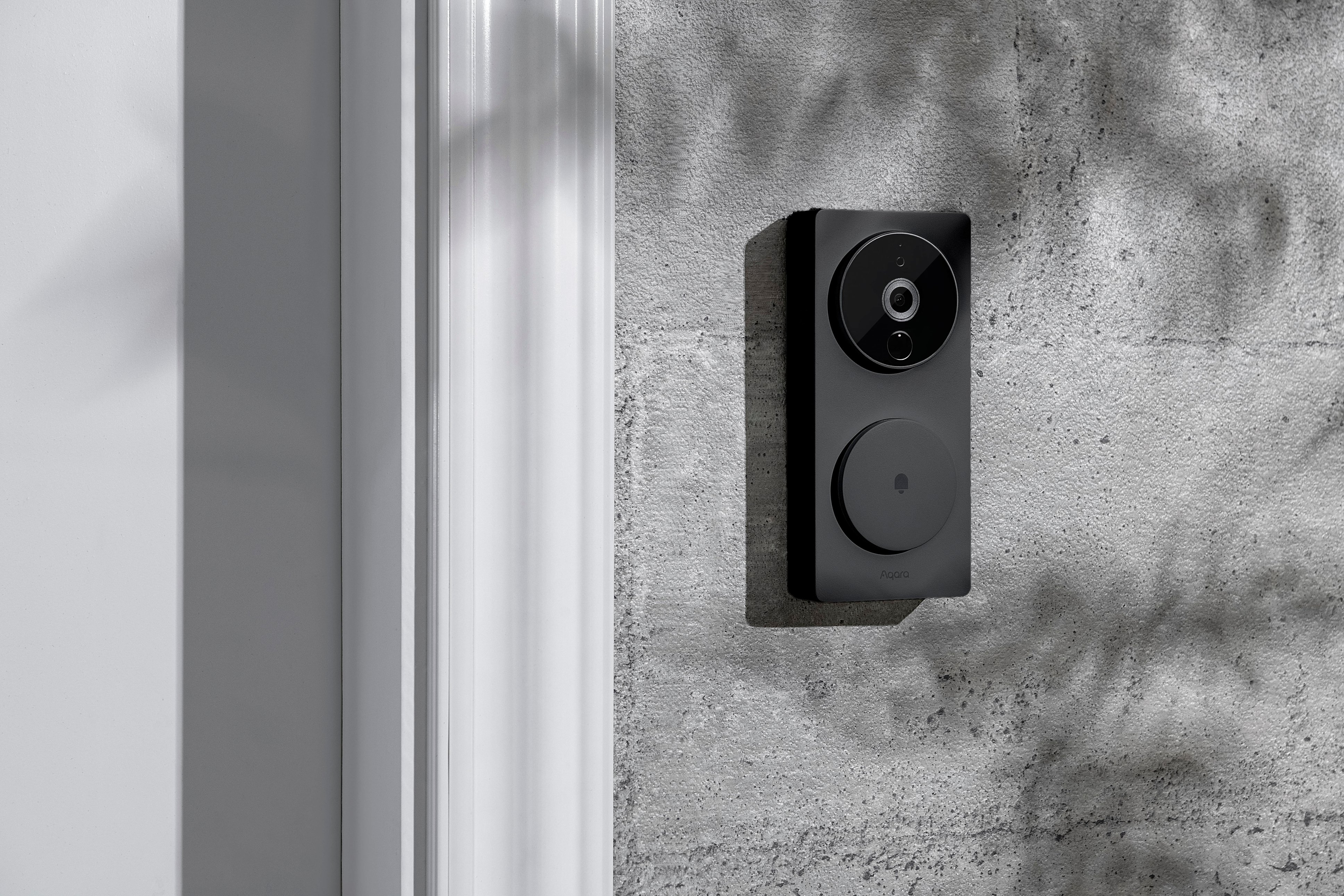 AQARA - Sonnette vidéo intelligente Wi-Fi Aqara Video Doorbell G4
