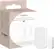 Front. Aqara - T1 Door and Window Sensor- Requires Hub product, Supports Apple HomeKit, Alexa, Google, SmartThings - White.
