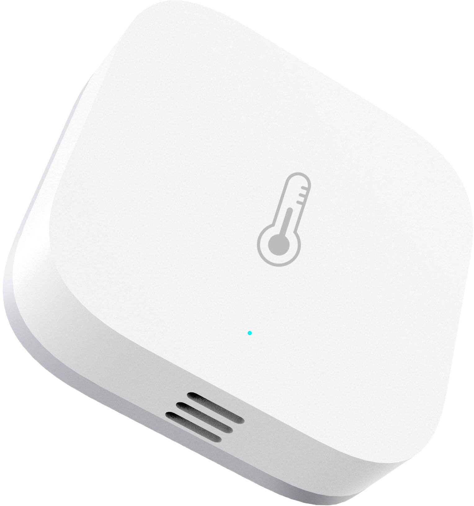 Angle. Aqara - T1 Temperature and Humidity Sensor- Requires Aqara Hub, Supports Apple HomeKit, Alexa, Google, SmartThings - White.