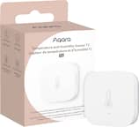 Front. Aqara - T1 Temperature and Humidity Sensor- Requires Aqara Hub, Supports Apple HomeKit, Alexa, Google, SmartThings - White.