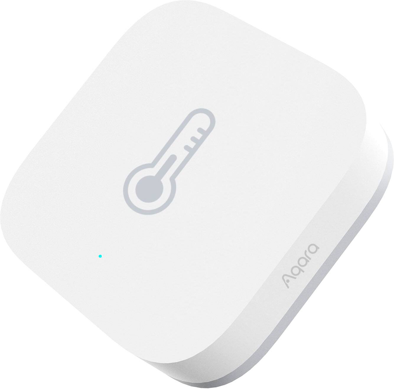 Alt View 11. Aqara - T1 Temperature and Humidity Sensor- Requires Aqara Hub, Supports Apple HomeKit, Alexa, Google, SmartThings - White.