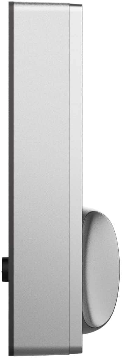 Alt View 13. Aqara - Smart Lock U100 Kit - Fingerprint Keyless Door Lock with Apple Home Key Unlocking/ Extra Hub and NFC Card Included - Silver.