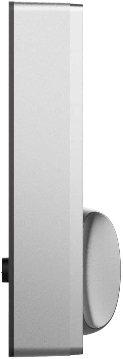 Alt View 13. Aqara - Smart Lock U100 Kit - Fingerprint Keyless Door Lock with Apple Home Key Unlocking/ Extra Hub and NFC Card Included - Silver.