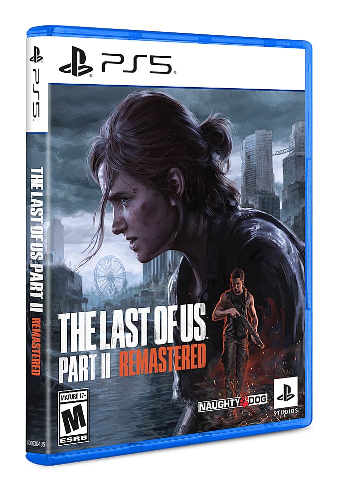 Left. Sony Interactive Entertainment - THE LAST OF US PART II REMASTERED.