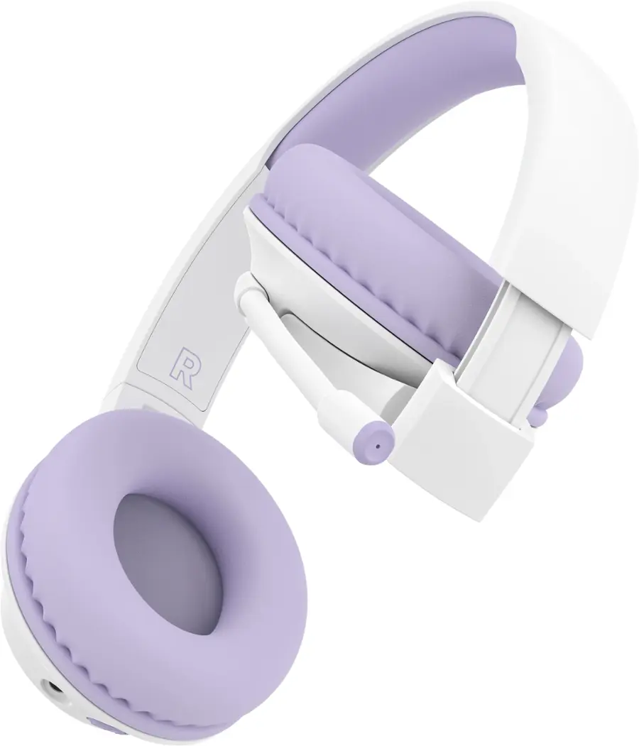 Alt View 15. Belkin - SoundForm Inspire Wireless Youth Over-Ear Headset - Lavender.