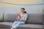 Alt View 12. Belkin - SoundForm Inspire Wireless Youth Over-Ear Headset - Lavender.