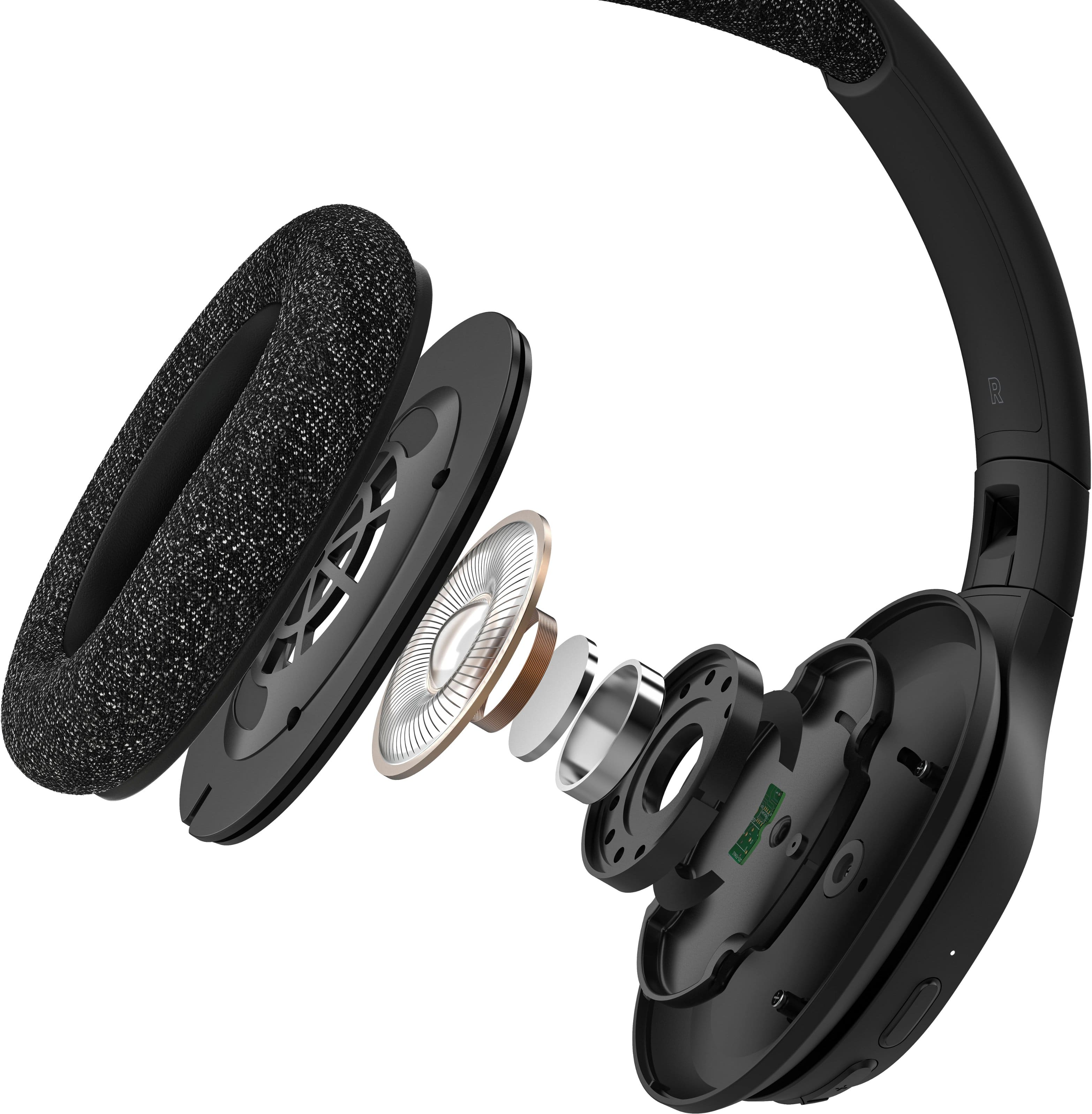 Alt View 14. Belkin - SoundForm™ Adapt Wireless Over-Ear Headset - Black.